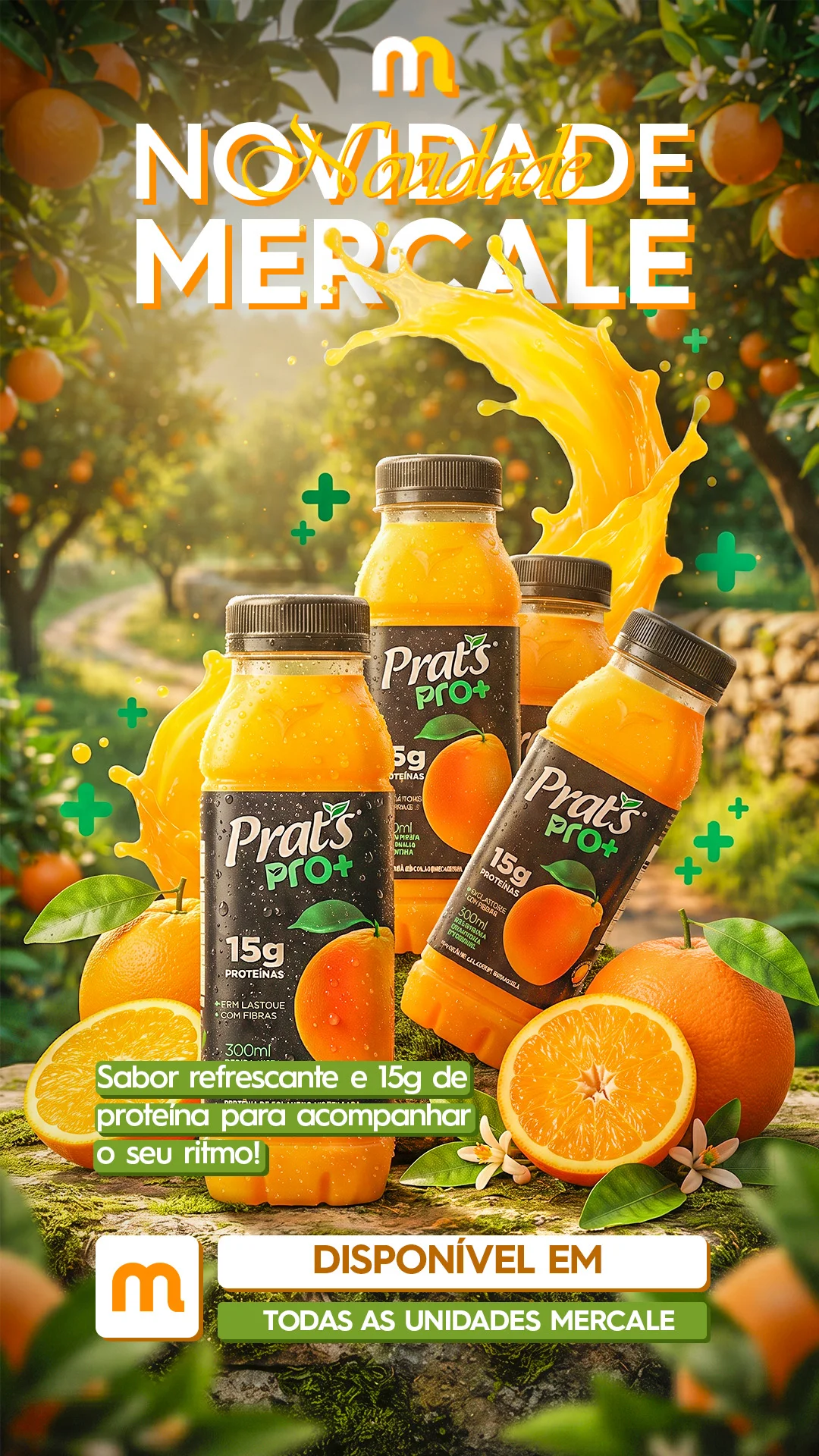 O impulso que faltava na sua rotina! 🍊💪